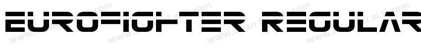 Eurofighter Regular字体转换